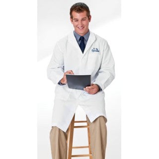 META Lab Wear 6599-011-S - Lab Coat META Dental 40 L White S Ea