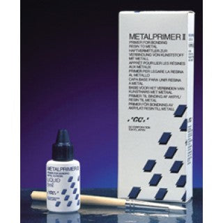 GC America 000554 - MetalPrimer II Liquid/ Brush Dental Restoration Small 5mL Bt