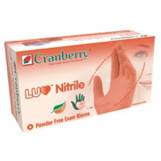 Cranberry USA CR3335 - Glove Exam PF Nitrile X-Small Tangerine-Mint Scent Love 200/Bx, 10 BX/CA