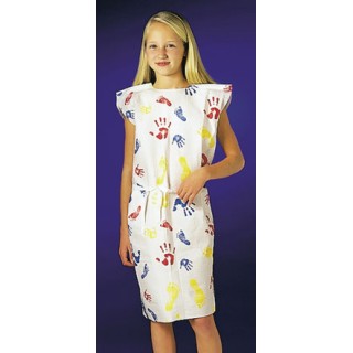 Graham Medical 37235 - Tiny Tracks Gown T/p/t 20x36 50/CS