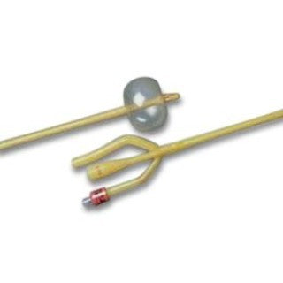 C.R. Bard 0134L24 - Lubricath Specialty Foley Catheter, 2-Way, Medium Round Tip, Two Staggered Drainage Eyes, 30 cc Balloon, 24 Fr, 12/CS