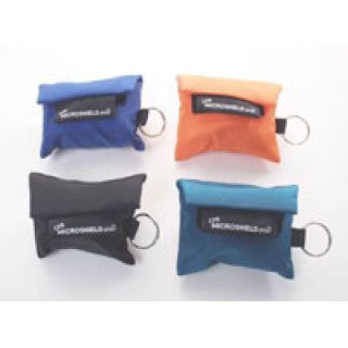 Medical Devices International 76-357 - Mask Protective CPR Microkey Plus Nylon Pouch Neon Orange Ea, 50 EA/CA