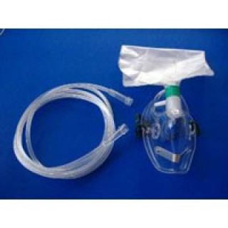 Medsource International MS-26041 - Mask Face PVC 7'' Oxygen Supply Tubing Adlt Md Md O2 Conc Ea, 50 EA/CA