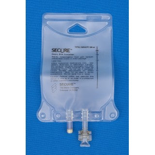 Metrix-Secure 66043 - 50ml EVA 2-Port Bag, BULK PACKED, 50/CS