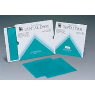 Coltene/Whaledent H09105 - Non-Latex Dental Dam 6x6 Medium Green 15/BX