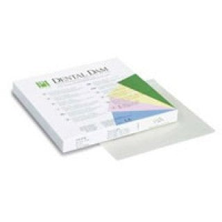 Coltene/Whaledent H09928 - Non-Latex Dental Dam 5x5 Medium Green 15/BX