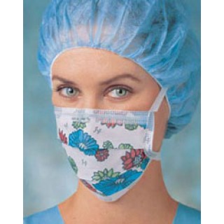 Molnlycke 42371-02 - MASK, SURGINE FASHION FLORAL, 600/CS