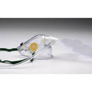 Uno-Medical 3226-E - Mask Oxygen Pediatric Nreb Hi Conc 7'' Tb 1Sd Vlv Ea, 50 EA/CA