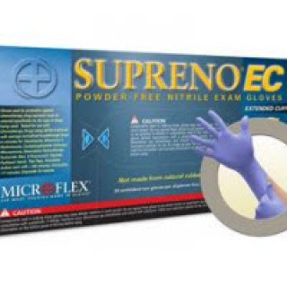 Microflex SEC-375-L - Microflex, Micro-Touch Denta-Glove Exam Pf Gloves, Blue Nitrile, Textured Fingers,Small, 100/Bx, 1