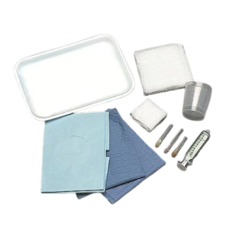 Trinity Sterile 80362 - SUTURE REMOVAL TRAY - 8-Ply Gauze, Alcohol Prep Pad, Forceps Splint Fine Point, Scissors Spencer Stitch, 50 Per/Cs