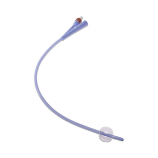 Covidien 20518C - Dover Silicone Foley Catheter, 5 cc, 2-way, 18 Fr, Coude tip, 10/CRT