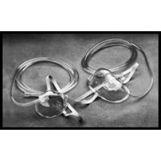 Carefusion 2D4823 - Oxygen Mask w/Tubing 7ft Infant Ea, 50 EA/CS