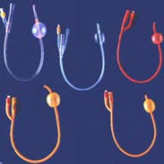 Rusch 180730240 - Catheter Foley Gold 24fr 30cc Sil Ctd 2-Way 16" Ltx Blu Ea, 10 EA/CA