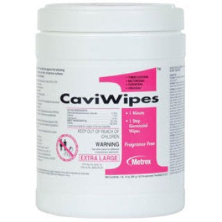 Metrex/TotalCare 13-5155 - Towelette CavWipes1 Disinfectant Alc 50/Cn 9x12" FF 50/Bx, 6 BX/CA