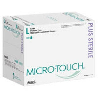 Ansell Perry 6016003 - Glove Exam PF Latex Large Sterile Micro-Touch Plus Singles 100/Bx, 4 BX/CA