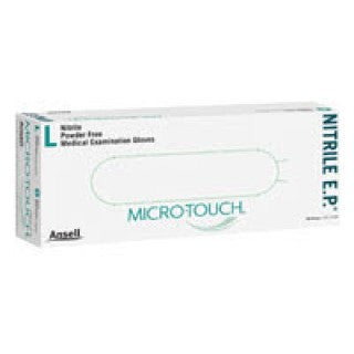 Ansell Perry 6034054 - Glove Exam PF Nitrile LF X-Large Blue Micro-Touch EP 100/Bx, 10 BX/CA