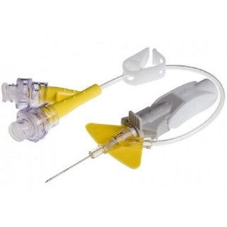 BD 383531 - BD Nexiva Closed IV Catheter System Dual Port, 24 G x 0.75 in, (0.7 mm x 19 mm) yellow, 20/Box 80/Case