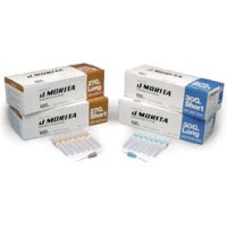 J Morita USA 20-30GL - Dental Needles Disposable 30Ga Long 100/BX