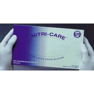 Best Manufacturing Group 3005PFM - Nitri-Care PF Nitrile Gloves Medium 100/BX, 10 BX/CS