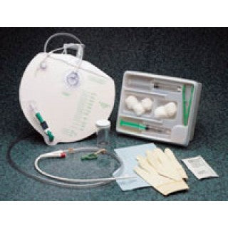 C.R. Bard 897214 - Catheterization Foley Tray 14fr 5cc All Sil Bag PVP LF Ea, 10 EA/CA