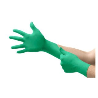 Microflex C522 - NeoGuard Exam PF Chloroprene, Gloves, Green, Textured Fingers, M, 100/bx, 10 bx/cs