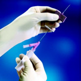BD 383335 - Catheter 20gx1" Saf-T-Intima IV Safety Winged Closed End 25/Bx, 8 BX/CA