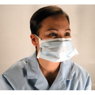 Certol International PFLEL8 - Mask Face PFL Shield Std 8" Earlp Fluid Rst Blu 50/Bx, 6 BX/CA