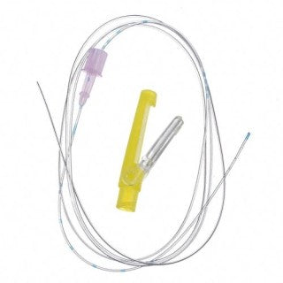 B Braun 333520 - 20 Ga. x 40 in. Polyamide PERIFIX Catheter open tip with catheter connector and threading assist guide