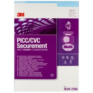 3M 1839-2100 - KIT, PICC, SECUR DEVICE, TEGADRM DRESS, L, 80/CS