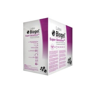 Molnlycke 82580 - GLOVE, SURG, LTX, BIOGEL SUPER-SENSITIVE, 8, 200 PR/CS, 4 BX/CS