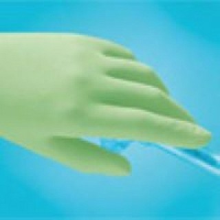 Ansell Edmont 20685965 - GLOVE DERMA PRENE WHITE 6.5, 400 EA/CS, 4 BX/CS