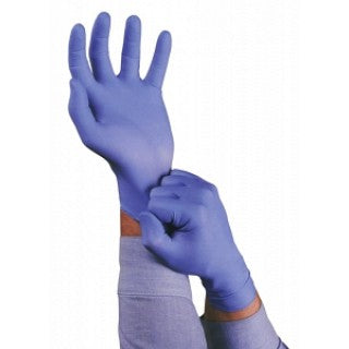 Ansell Edmont 565718 - TNT Blue Powder-Free Nitrile Exam Gloves, 92-675 Series, 5 Mil, 9.5", Blue, Size L, 1000 Per/Cs