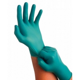 Ansell Edmont 585834 - GLOVE, EXAM, P/F, TEAL, 5 MIL, 9.5"CUFF, SM, 1000 EA/CS, 10 BX/CS