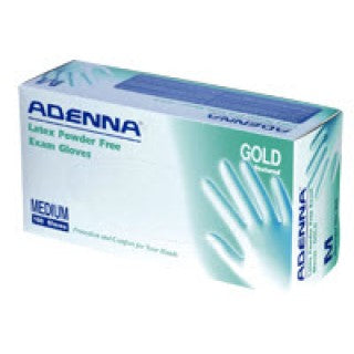 Adenna GLD266 - Adenna Gold PF Latex Gloves Large 1000/CS