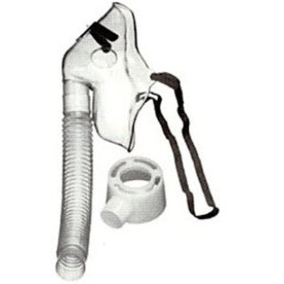 Allied Healthcare Products 64008 - Mask Adult f/Oxygen w/Diluters 50/CS