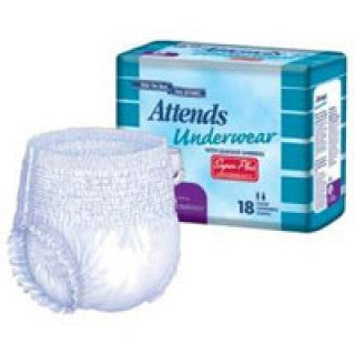 Attends Healthcare APP0720 - Attends Briefs Pull-On Medium 26"-40" 4x20/CS