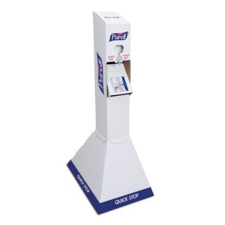 Gojo 2156-02-QFS - PURELL QUICK FLOOR STAND KIT, TOUCH FREE, W/ 2 1,000ML INSTANT SANITIZER REFILLS, EACH