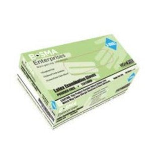 Bosma Ind. for the Blind 71-10403 - GLOVE, EXAM, PWDR FREE, LATEX, TEXT, LG, 1000 EA/CS, 10 BX/CS