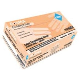 Bosma Ind. for the Blind 71-90401 - GLOVE, EXAM, LATEX, SMOOTH, PF, SM, 1000 EA/CS, 10 BX/CS