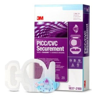 3M 1837-2100 - KIT, PICC, SECURE DEVICE, TEGADERM DRESS, 80/CS