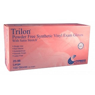 Cypress Medical 25-990 - GLOVE, EXAM, TRILON, SYNTHETIC, PF, LF, XL, 1000 EA/CS, 10 BX/CS