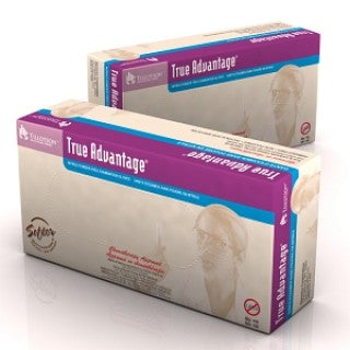 Dynarex 6503 - TRUE ADVANTAGE NITRILE EXAM GLOVES P/F MD 10/100/CA