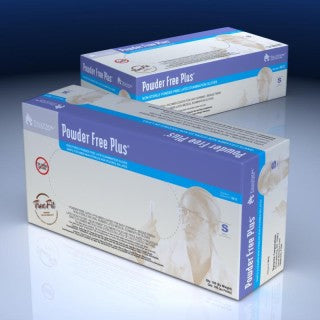 Dynarex 6614 - GLOVES PF PLUS LT EXAM POLYLINED LG 10/100/CA