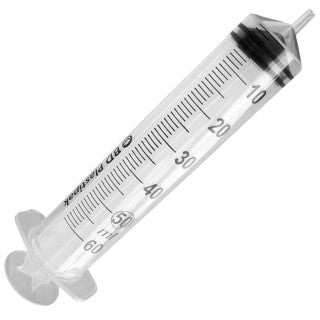 BD 309654 - SLIP TIP SYRINGE STERILE 60ML, 160/CS