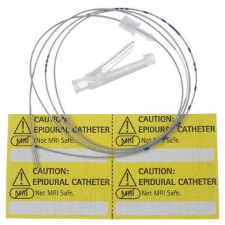 B Braun 333512 - 19 Ga. x 36 in. Radiopaque Polyamide Springwound PERIFIX FX Catheter - closed tip with catheter connector and threading assist guide, 25/CS