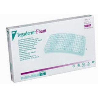 3M 90602 - DRESSING, FOAM, TEGADERM, NON-ADH, 4"X8", EACH