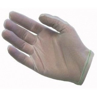 Fisher Scientific 19-013-621 - GLOVES, NYLON, MENS, LRG, WHT, GREEN, 98 740 L, 12 PR/DZ