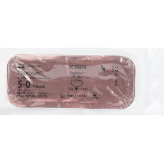 Covidien SC5587G - Suture Caprosyn Mono Vio P13 5-0 18" 12/BX