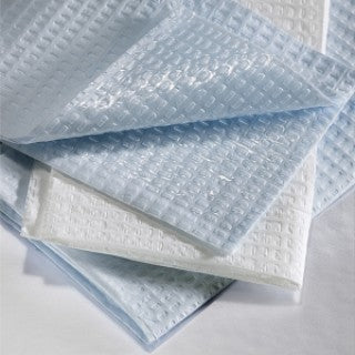 Little Rapids 181 - TOWEL, PLASBAK, 13.5X18", 3-PLY, BLUE, 500 EA/CS