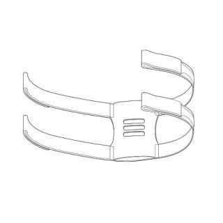 Philips 989805609291 - MASK, DISPOSABLE, HEAD STRAP, F / CPAP / BIPAP, 10/PK
